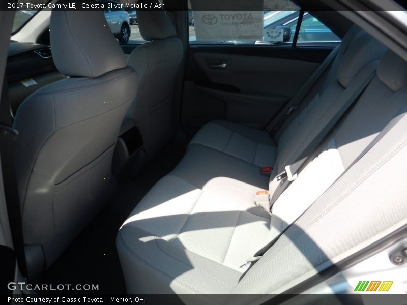 Celestial Silver Metallic / Ash 2017 Toyota Camry LE