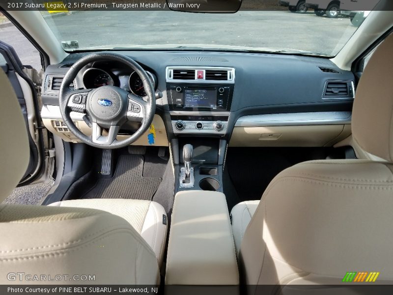 Tungsten Metallic / Warm Ivory 2017 Subaru Legacy 2.5i Premium