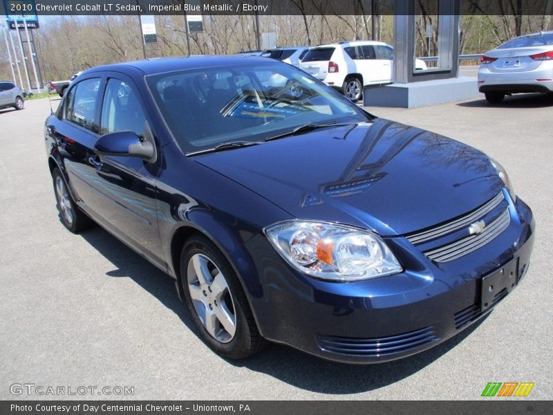 Imperial Blue Metallic / Ebony 2010 Chevrolet Cobalt LT Sedan