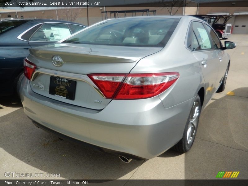 Celestial Silver Metallic / Ash 2017 Toyota Camry SE