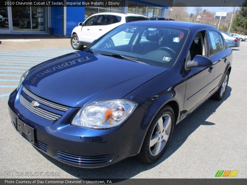 Imperial Blue Metallic / Ebony 2010 Chevrolet Cobalt LT Sedan