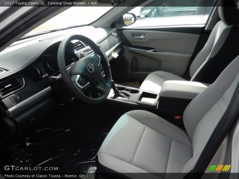 Celestial Silver Metallic / Ash 2017 Toyota Camry SE