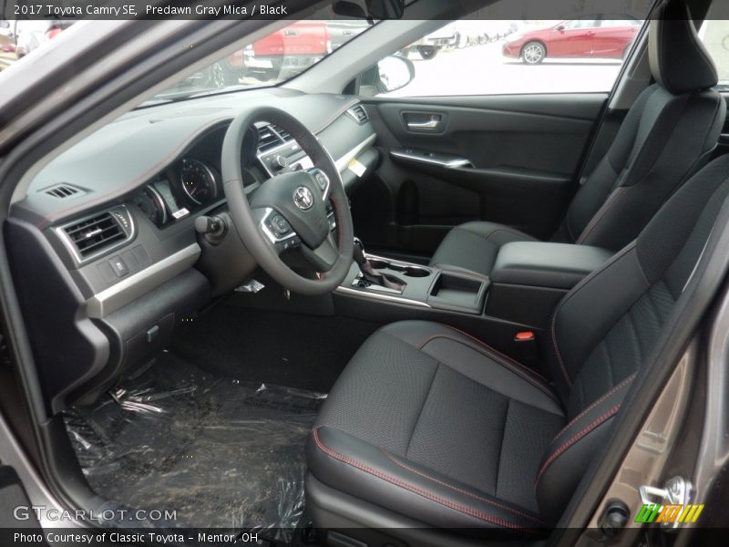  2017 Camry SE Black Interior