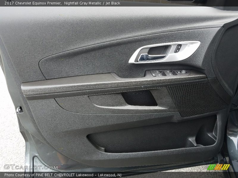 Nightfall Gray Metallic / Jet Black 2017 Chevrolet Equinox Premier