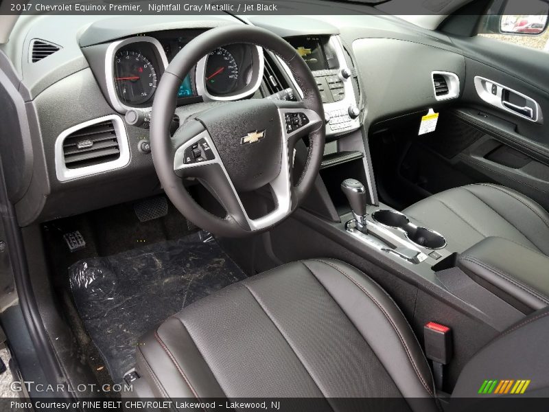 Nightfall Gray Metallic / Jet Black 2017 Chevrolet Equinox Premier
