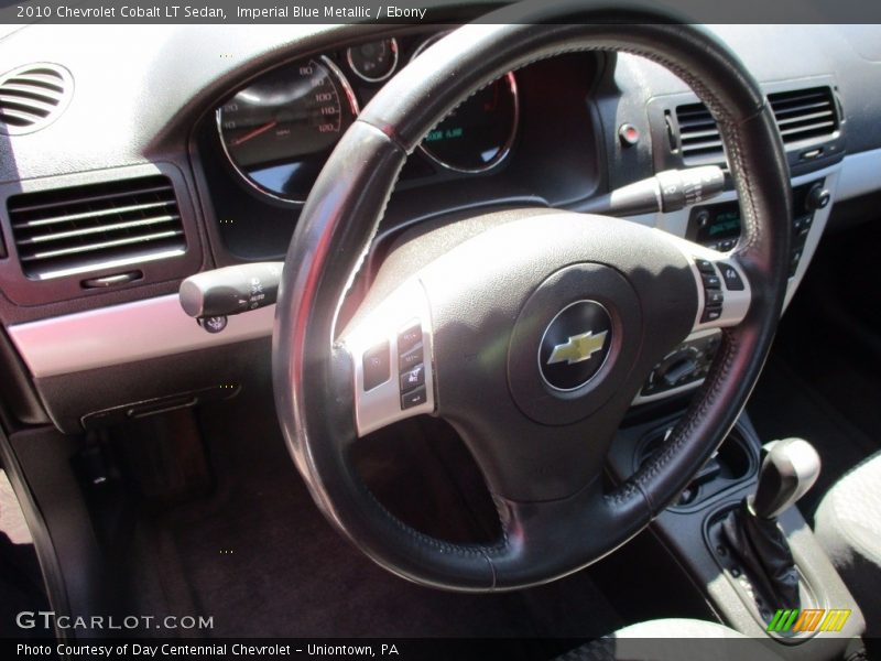 Imperial Blue Metallic / Ebony 2010 Chevrolet Cobalt LT Sedan