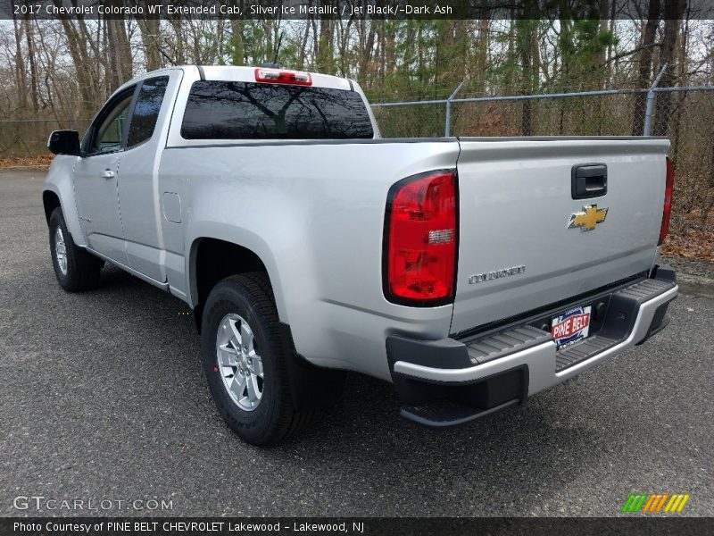 Silver Ice Metallic / Jet Black/­Dark Ash 2017 Chevrolet Colorado WT Extended Cab