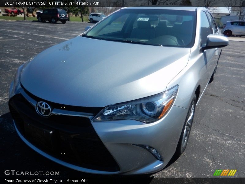 Celestial Silver Metallic / Ash 2017 Toyota Camry SE