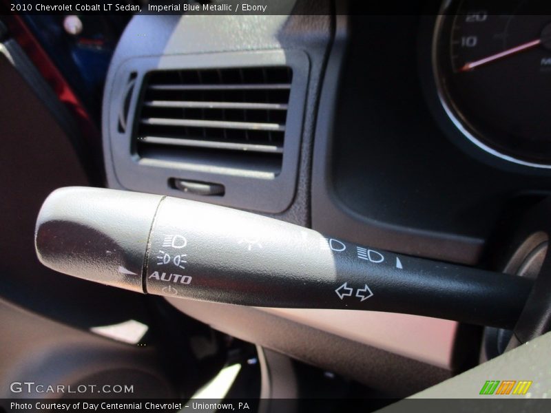 Imperial Blue Metallic / Ebony 2010 Chevrolet Cobalt LT Sedan