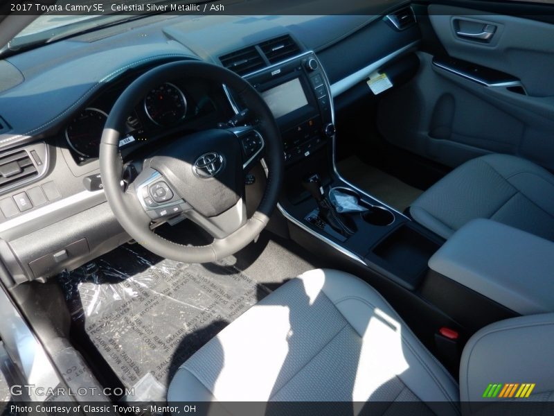 Celestial Silver Metallic / Ash 2017 Toyota Camry SE