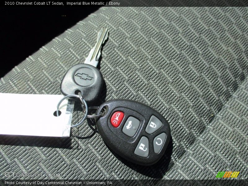 Imperial Blue Metallic / Ebony 2010 Chevrolet Cobalt LT Sedan