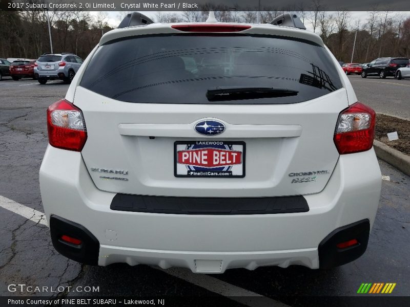 Crystal White Pearl / Black 2017 Subaru Crosstrek 2.0i Limited