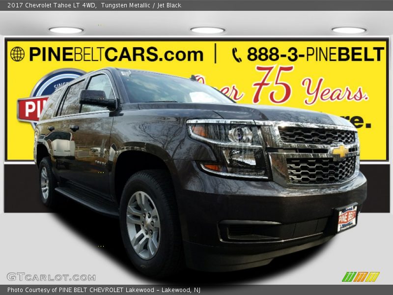 Tungsten Metallic / Jet Black 2017 Chevrolet Tahoe LT 4WD