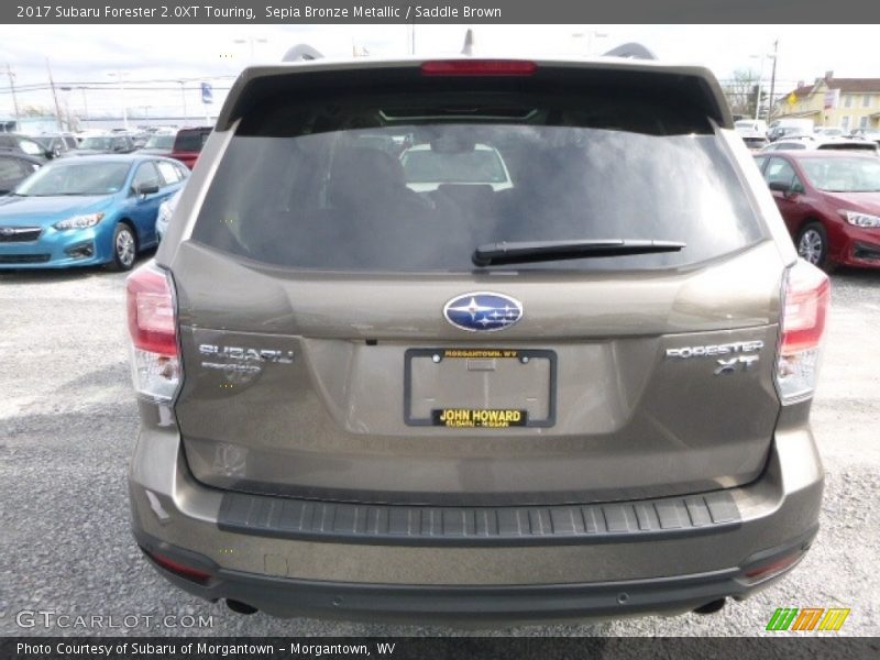 Sepia Bronze Metallic / Saddle Brown 2017 Subaru Forester 2.0XT Touring