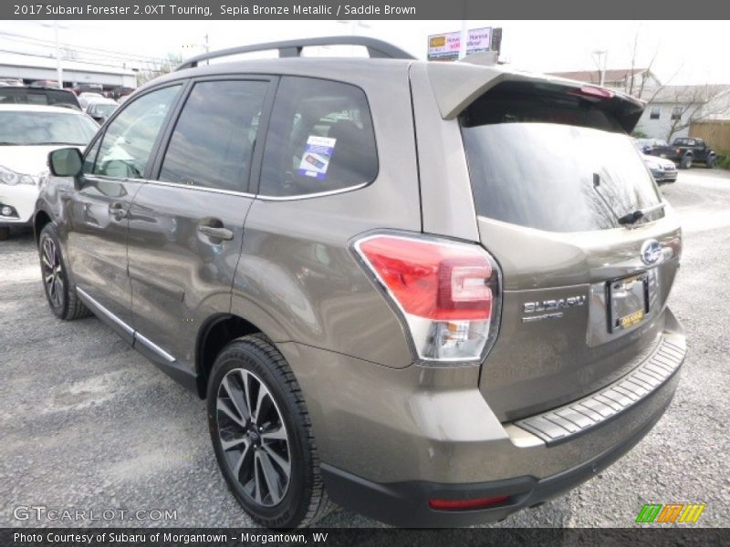 Sepia Bronze Metallic / Saddle Brown 2017 Subaru Forester 2.0XT Touring