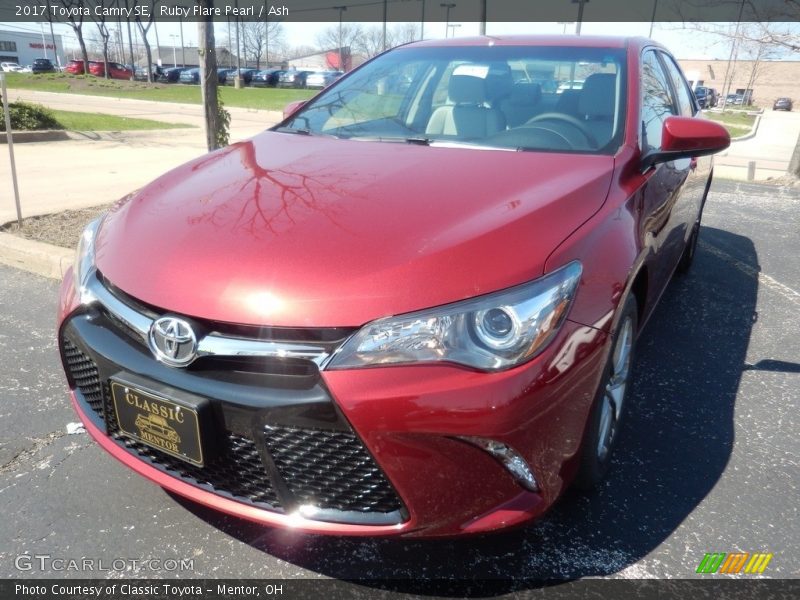 Ruby Flare Pearl / Ash 2017 Toyota Camry SE