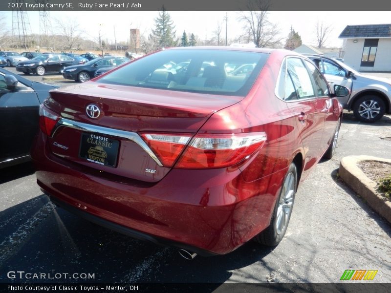 Ruby Flare Pearl / Ash 2017 Toyota Camry SE