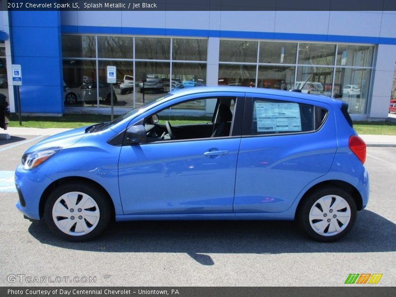 Splash Metallic / Jet Black 2017 Chevrolet Spark LS