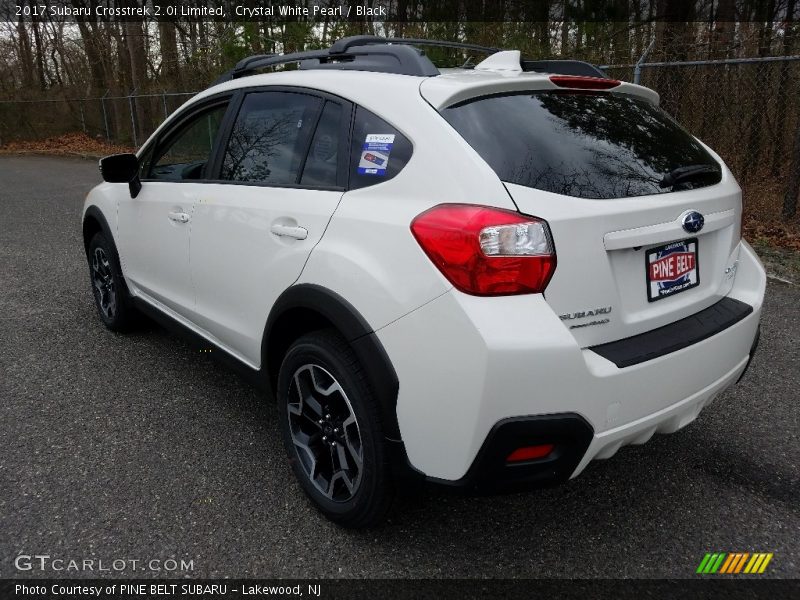 Crystal White Pearl / Black 2017 Subaru Crosstrek 2.0i Limited