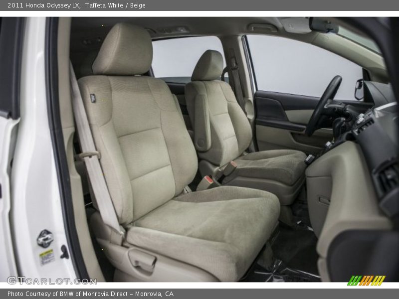 Taffeta White / Beige 2011 Honda Odyssey LX