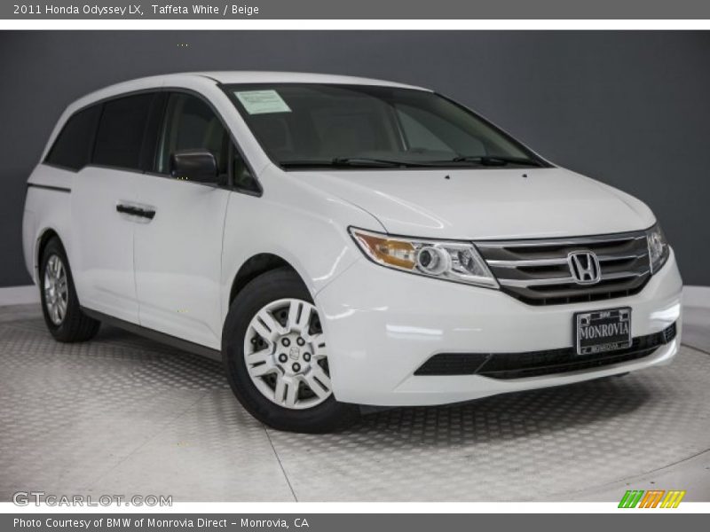 Taffeta White / Beige 2011 Honda Odyssey LX