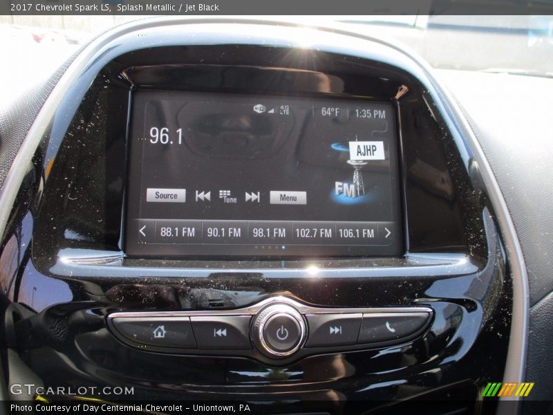 Splash Metallic / Jet Black 2017 Chevrolet Spark LS