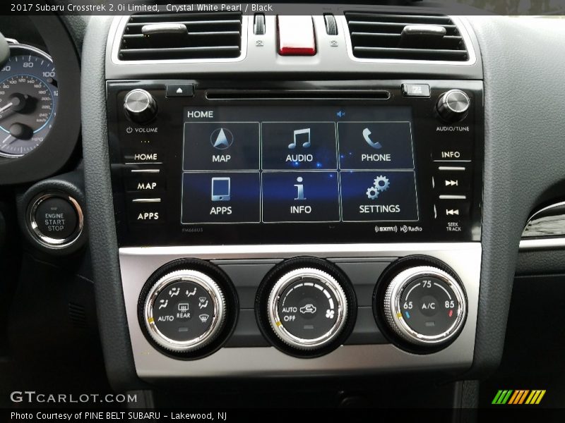 Crystal White Pearl / Black 2017 Subaru Crosstrek 2.0i Limited