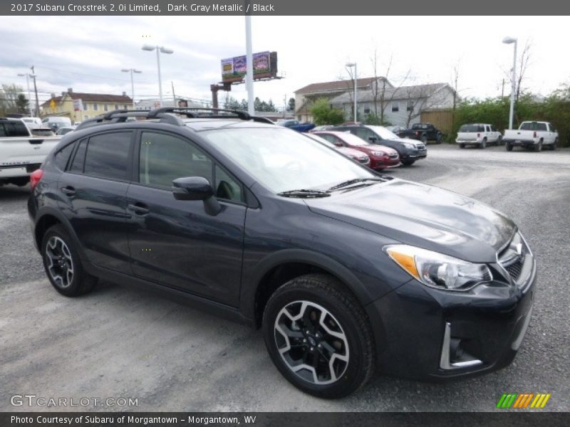Dark Gray Metallic / Black 2017 Subaru Crosstrek 2.0i Limited