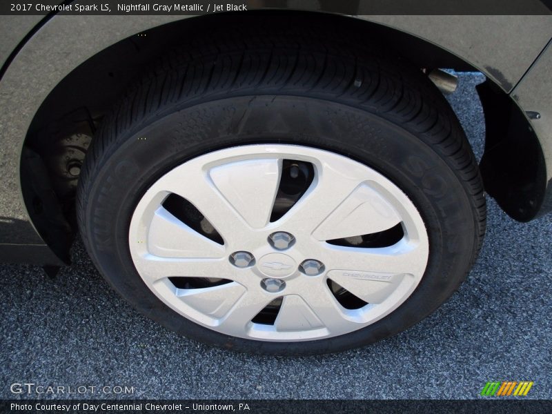 Nightfall Gray Metallic / Jet Black 2017 Chevrolet Spark LS