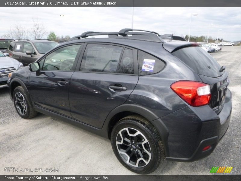 Dark Gray Metallic / Black 2017 Subaru Crosstrek 2.0i Limited