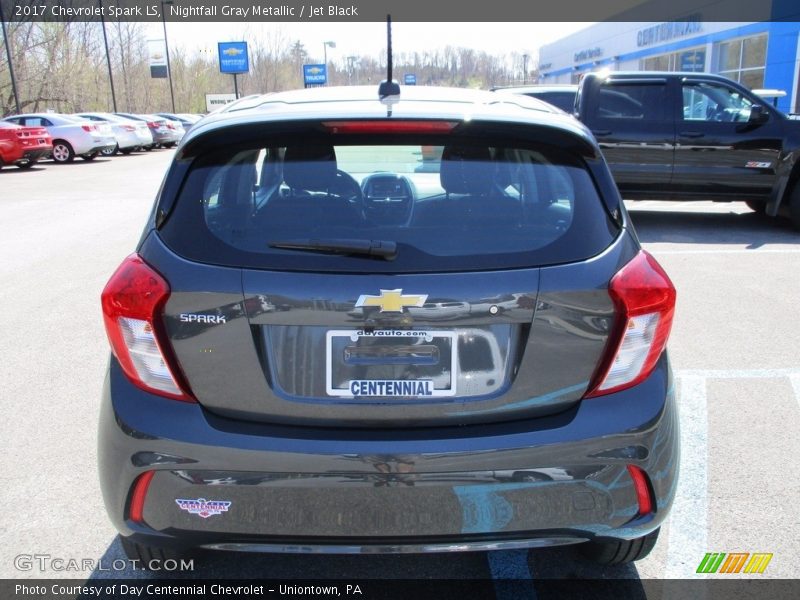 Nightfall Gray Metallic / Jet Black 2017 Chevrolet Spark LS