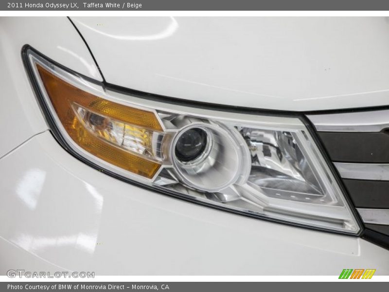 Taffeta White / Beige 2011 Honda Odyssey LX