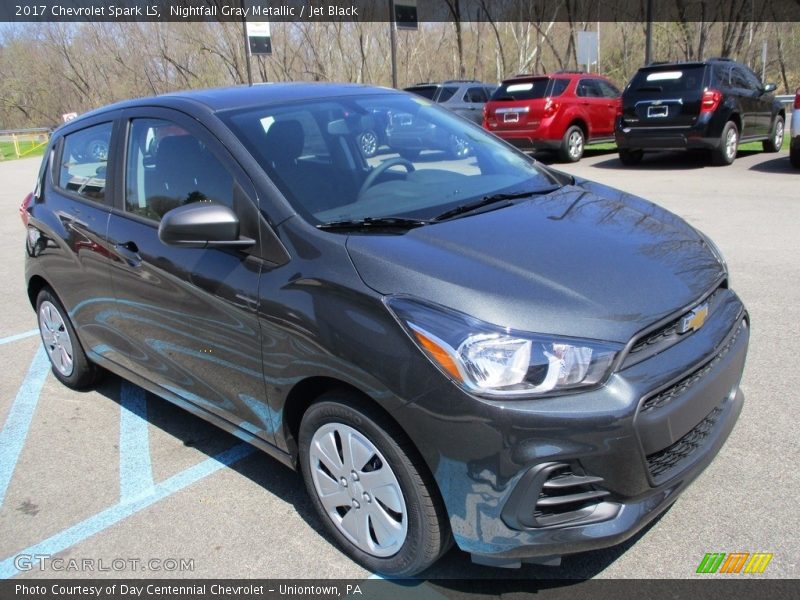 Nightfall Gray Metallic / Jet Black 2017 Chevrolet Spark LS