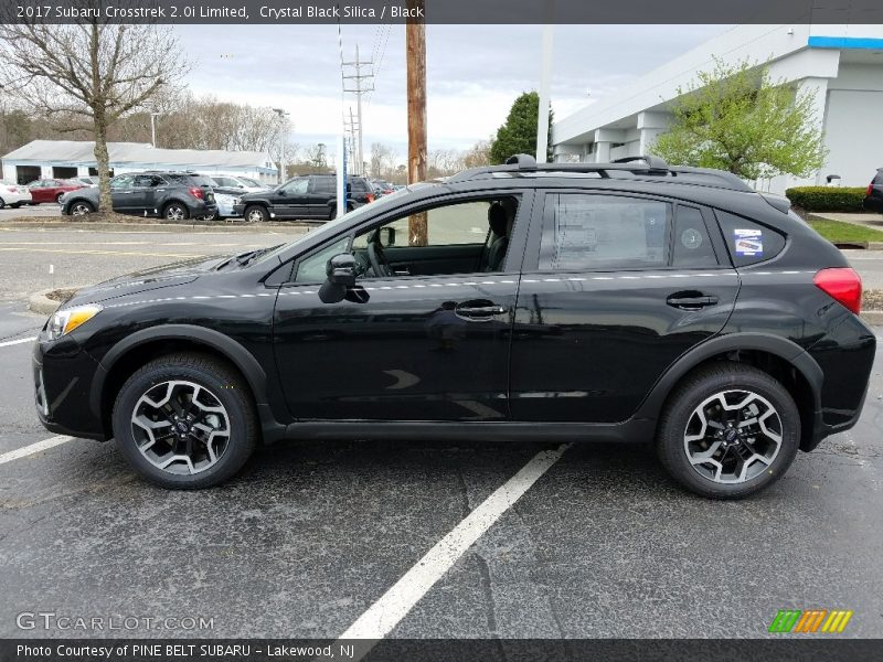 Crystal Black Silica / Black 2017 Subaru Crosstrek 2.0i Limited