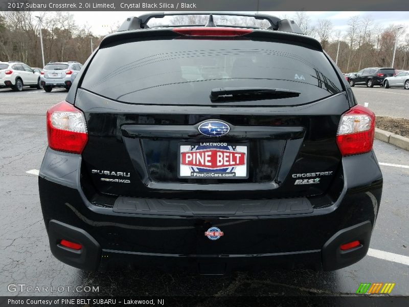 Crystal Black Silica / Black 2017 Subaru Crosstrek 2.0i Limited