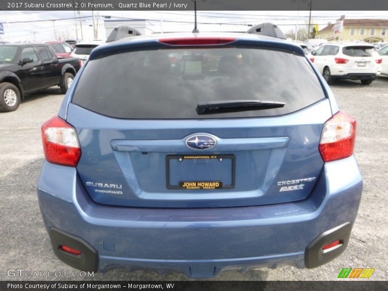 Quartz Blue Pearl / Ivory 2017 Subaru Crosstrek 2.0i Premium