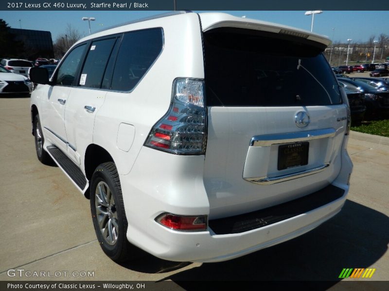 Starfire Pearl / Black 2017 Lexus GX 460 Luxury