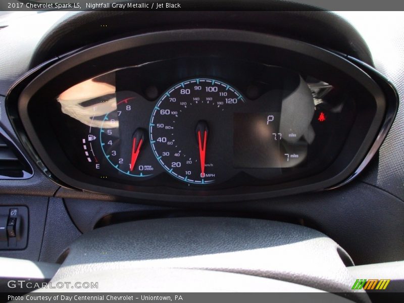 Nightfall Gray Metallic / Jet Black 2017 Chevrolet Spark LS