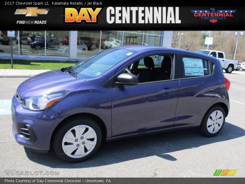 Kalamata Metallic / Jet Black 2017 Chevrolet Spark LS