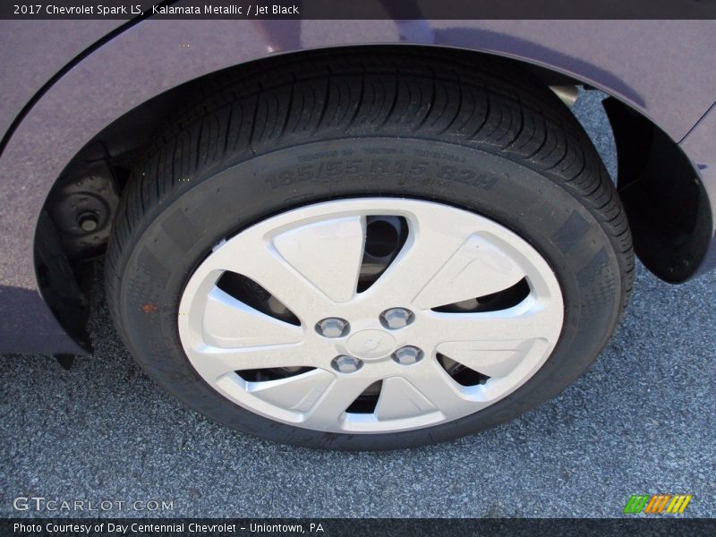 Kalamata Metallic / Jet Black 2017 Chevrolet Spark LS