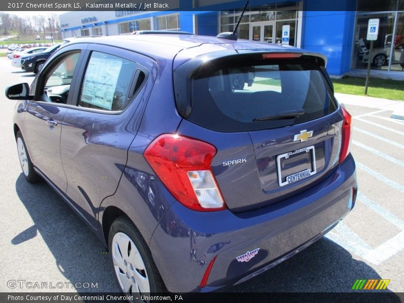 Kalamata Metallic / Jet Black 2017 Chevrolet Spark LS