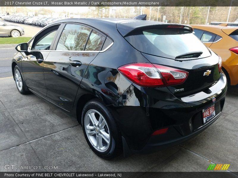 Mosaic Black Metallic / Dark Atmosphere/Medium Atmosphere 2017 Chevrolet Cruze LT