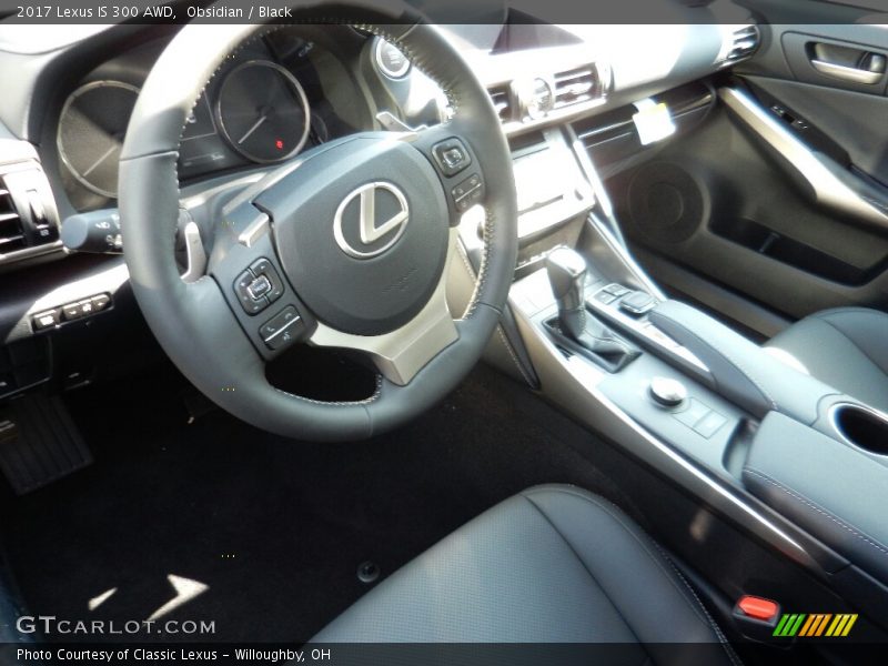 Obsidian / Black 2017 Lexus IS 300 AWD