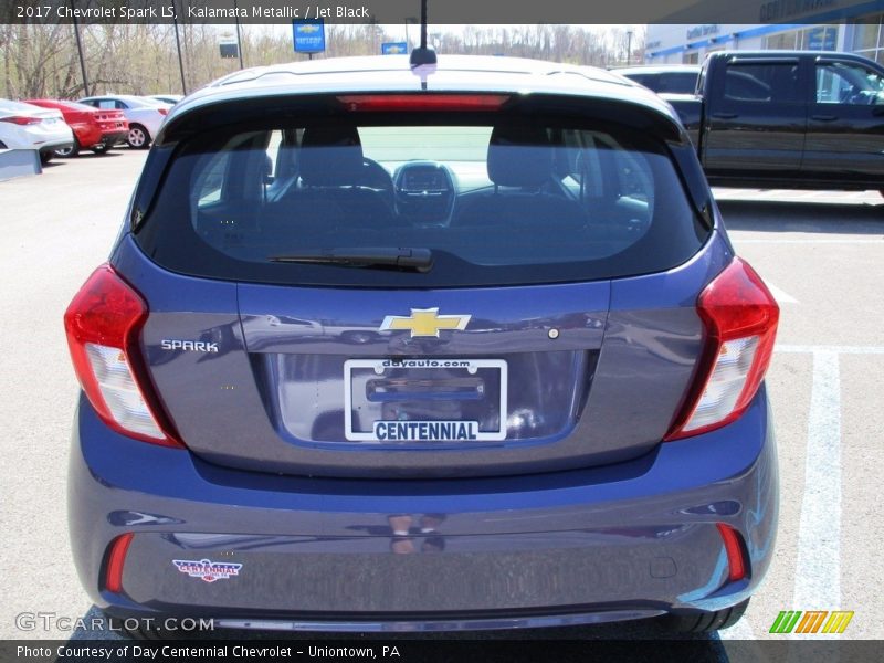Kalamata Metallic / Jet Black 2017 Chevrolet Spark LS