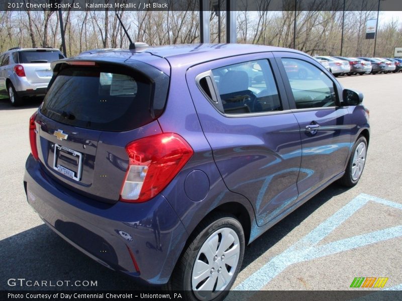 Kalamata Metallic / Jet Black 2017 Chevrolet Spark LS