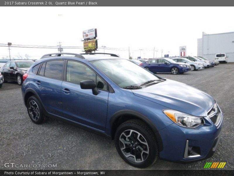 Quartz Blue Pearl / Black 2017 Subaru Crosstrek 2.0i