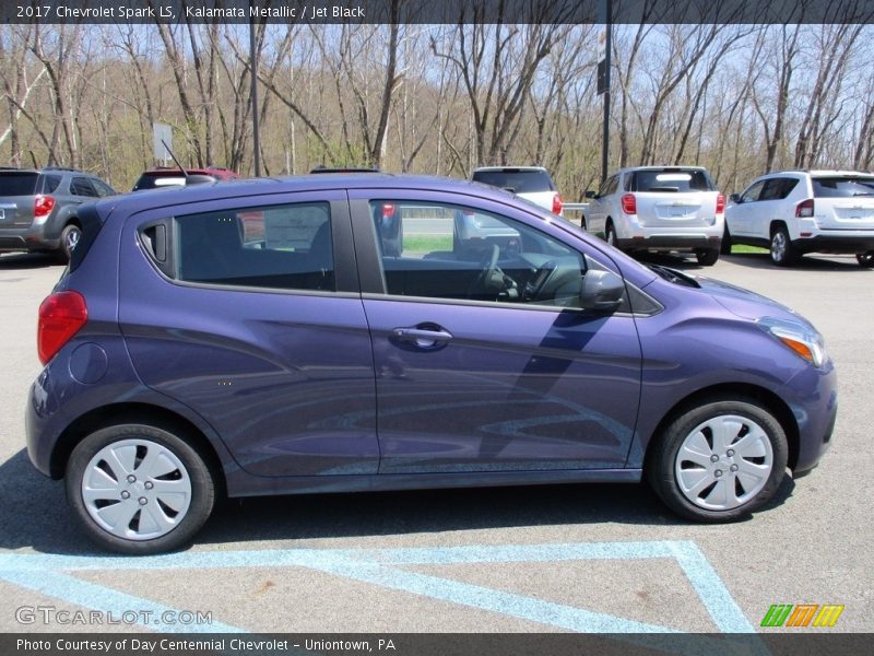Kalamata Metallic / Jet Black 2017 Chevrolet Spark LS