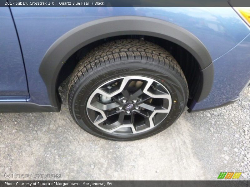 Quartz Blue Pearl / Black 2017 Subaru Crosstrek 2.0i