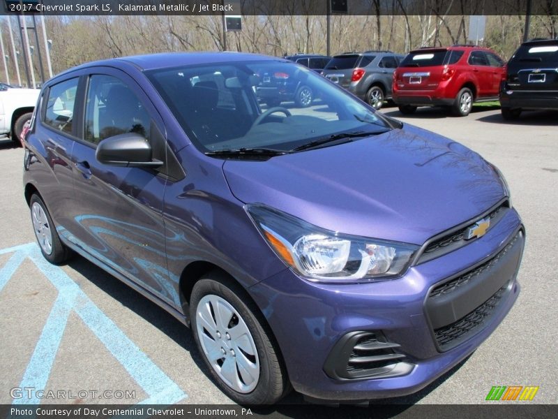 Kalamata Metallic / Jet Black 2017 Chevrolet Spark LS