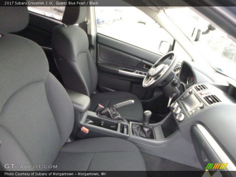 Quartz Blue Pearl / Black 2017 Subaru Crosstrek 2.0i
